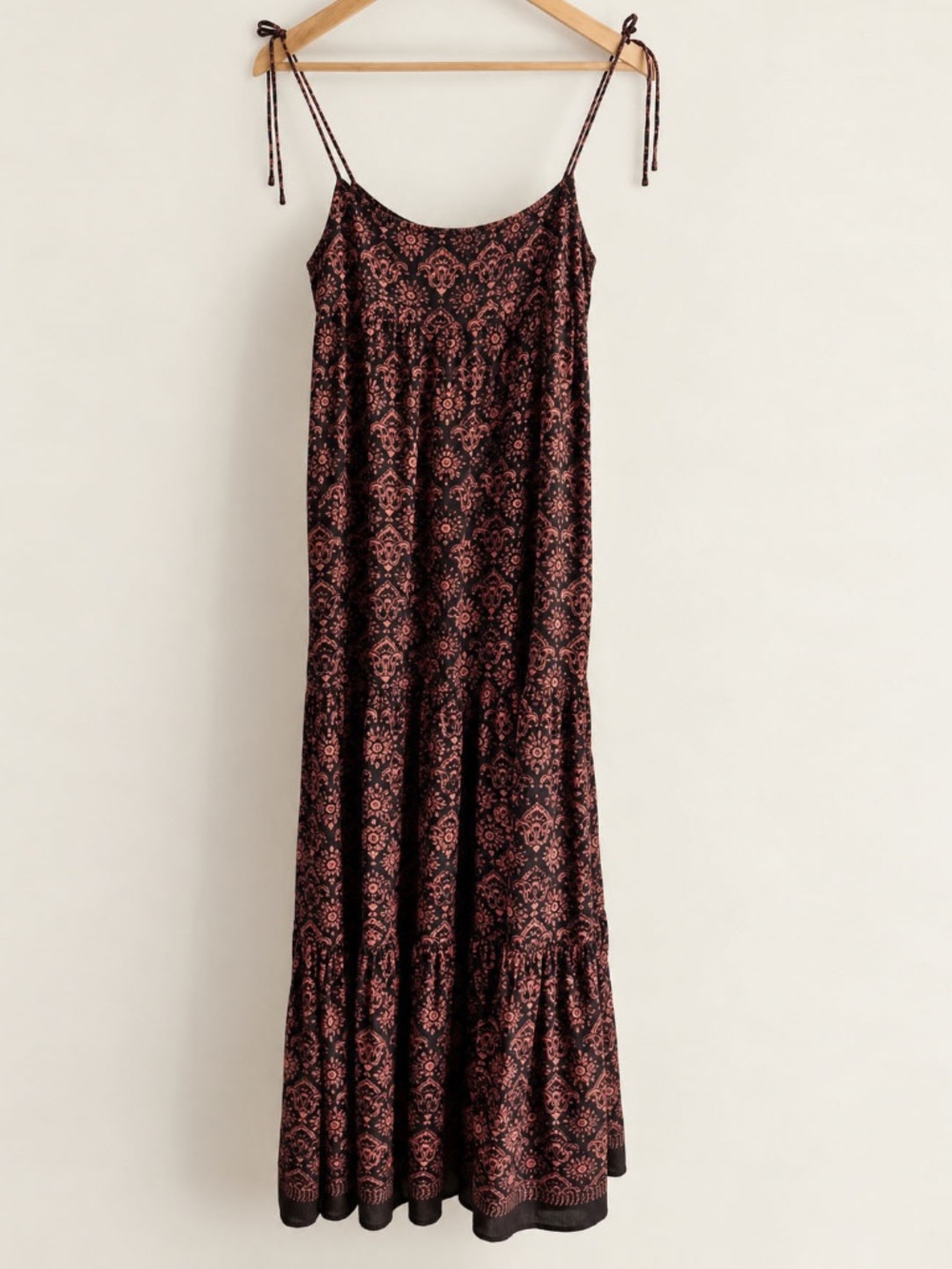 Natalie Martin Melanie Dress Fleur-De-Lis Black Size Small